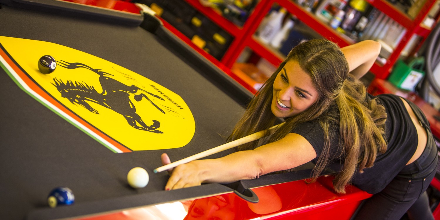 pool table customisation