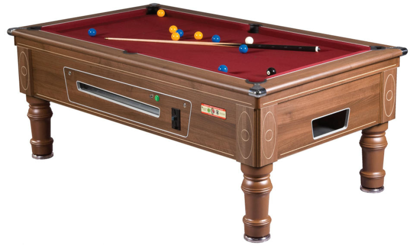 Supreme Prince Walnut Reconditioned Pool Table Model